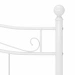 Cadre de lit 3011077 Blanc - Largeur : 147 cm