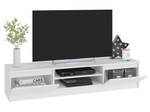 Ensemble meuble TV K160 2T 1S CLP Blanc