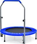 Mini Trampolin TW10009BL Blau - Kunststoff - 101 x 122 x 101 cm