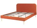 Doppelbett FLAYAT Gold - Orange - Breite: 193 cm