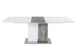 Table extensible EREN Gris - Bois manufacturé - 90 x 75 x 200 cm