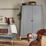 Armoire Luna Gris - 130 x 190 x 58 cm