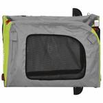 Remorque vélo pour chien 3028770-1 Vert - 64 x 66 x 125 cm