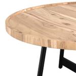 Table basse Sienna Marron - Bois massif - 90 x 40 x 90 cm