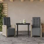 Bistro-Set-k461 ( 3-tlg ) Grau