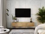 TV-Lowboard Orinoco Braun - Eiche Wotan Dekor - 170 x 32 cm