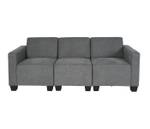 Canapé modulaire 3 places Couch Lyon Gris