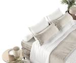 Boxspringbett Navas Beige - Breite: 180 cm