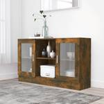 Vitrinenschrank V287 Braun - Holzwerkstoff - 31 x 70 x 120 cm