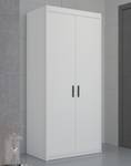 FURNIX Armoire  Eliza 2D Blanc