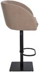 Tabouret de bar Gambo Taupe - Noir