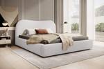 Doppelbett Dolwen Creme - Breite: 192 cm