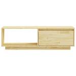 TV-Schrank D652 Braun - Massivholz - 30 x 34 x 110 cm