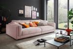 Big Sofa RAINA Pink - Breite: 254 cm - Textil