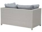 Sitzgruppe MILANO 5-tlg Grau - Polyrattan - 140 x 69 x 75 cm