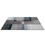 Tapis de salon moderne et design KUBIK Bleu - 130 x 190 cm