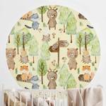 Fuchs Wald-Abenteuer Illustration 225 x 225 cm