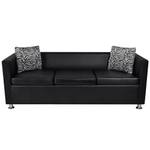 Sofa 3002827-2 Schwarz - Kunstleder - 170 x 63 x 62 cm