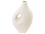 Vase à fleurs KOMOTINI Blanc - Porcelaine - 20 x 32 x 10 cm