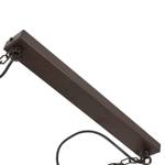 Lampe à suspension HAKON Marron - Bois - Profondeur : 60 cm