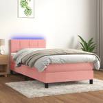 Boxspringbett 3017268-7 Pink - 90 x 193 cm