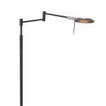 Stehlampen Turound Schwarz - Metall - 43 x 108 x 56 cm