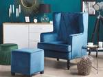 Sessel SANDSET 2-tlg Blau - Dunkelblau