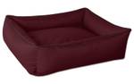 Lit pour chien, coussin MAX UNO Bordeaux - 110 x 28 x 150 cm