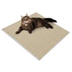 Sisal-Kratzteppich für Katzen Beige - 50 x 50 cm