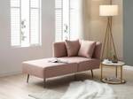 Recamiere NAPASA Pink - Textil - 82 x 77 x 162 cm