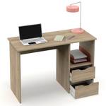 Bureau Prakt BRI-6005 Marron - Bois manufacturé - Matière plastique - 115 x 76 x 50 cm