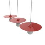 Suspension Nina Rouge brillant