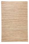Handgefertigter Teppich Wood Fiber Beige - Textil - 160 x 230 x 1 cm