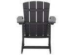 Chaise de jardin ADIRONDACK Gris foncé