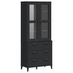 Highboard DE2641 Schwarz