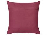 Coussin décoratif CADETIA Rouge bourgogne - Rouge