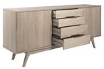 Sideboard Meja Braun - Holz