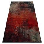Wollteppich Omega Togo Abstraktion Rot Rot - Textil - 200 x 1 x 300 cm