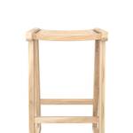 Tabouret de bar Haida Marron - Rotin - 40 x 67 x 38 cm