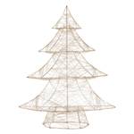 Weihnachtsbaum mit LEDs warmwei脽en