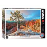 Puzzle Wintersonnenaufgang 1000 Teile Papier - 26 x 6 x 36 cm