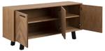 Sideboard Brighton Braun - Holz teilmassiv - 150 x 71 x 40 cm