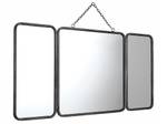 Wandspiegel CERRONE Silber - Glas - 2 x 112 x 60 cm