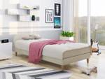 Boxspringbett Hot 2 Beige - Breite: 90 cm