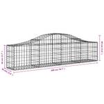 Panier de gabion 3017642-25 (lot e 5) 200 x 60 cm