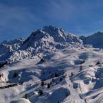 Tableau paysages panorama des pyrénées 80 x 30 cm - Métal