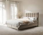 Boxspringbett Chanton Beige - Breite: 200 cm