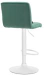 Tabouret de bar Peru Lot de 2 Vert - Blanc