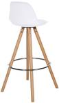 Tabouret de bar Corbin Blanc