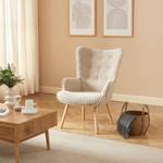 Fauteuil SAM Beige - Textile - 75 x 95 x 67 cm